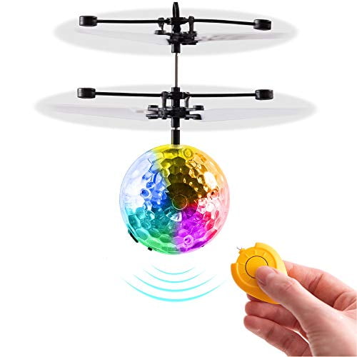 Magic Electric Flying Ball Toys LED Light Infrared Induction Remote control